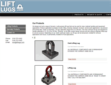 Tablet Screenshot of liftlugs.com